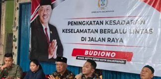 Sinergi Jasa Raharja dan DPRD Balikpapan Gelar Kampanye Keselamatan Berlalu Lintas bagi Ojek Online Berlalu Lintas bagi Ojek Online