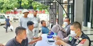 Jasa Raharja Cabang Purwakarta Gelar Pelayanan Kesehatan Gratis dan Edukasi Pertolongan Pertama Gawat Darurat (PPGD) Di Samsat Subang Edukasi Pertolongan Pertama Gawat Darurat