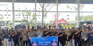 Jasa Raharja Kanwil Kepulauan Riau Ajak Karyawan PT Rubycon Indonesia Tertib Berlalu Lintas melalui Edukasi Safety Riding Edukasi Safety Riding