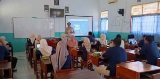 Jasa Raharja Cabang Pati Goes To School SMK Terpadu Bhkati Indonesia Pati jasa raharja jateng