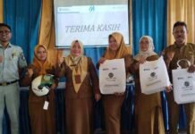 Jasa Raharja Ajak Guru SMA Negeri 4 Barabai Jadi Teladan Keselamatan Berlalu Lintas jasa raharja kalsel