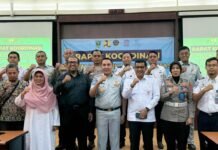 Perkuat Sinergi Antar Instansi, Forum Komunikasi Lalu Lintas Sumbar Gelar Rapat Koordinasi di Kantor Jasa Raharja Kantor Jasa Raharja