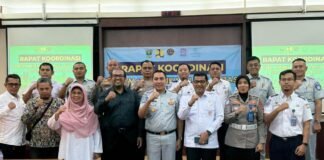 Perkuat Sinergi Antar Instansi, Forum Komunikasi Lalu Lintas Sumbar Gelar Rapat Koordinasi di Kantor Jasa Raharja Kantor Jasa Raharja