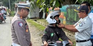 Jasa Raharja Singkawang Bersama Satlantas Polres Singkawang Gelar Kampanye Keselamatan Berlalu Lintas Keselamatan Berlalu Lintas