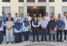 Jasa Raharja NTB Hadiri Sosialisasi Forum Pelabuhan dan Bandar Udara Sehat di Pelabuhan Kayangan