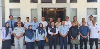 Jasa Raharja NTB Hadiri Sosialisasi Forum Pelabuhan dan Bandar Udara Sehat di Pelabuhan Kayangan