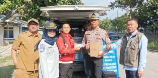 Jasa Raharja Kanwil Jawa Barat Bersama Tim Pembina Samsat Kabupaten Bandung II Soreang Gelar Operasi Gabungan di Katapang Operasi Gabungan di Katapang