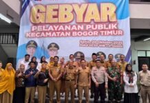 Perkuat Sinergi Pelayanan Publik, Jasa Raharja Bogor Hadir dalam Gebyar Pelayanan Publik Kecamatan Bogor Timur Publik Kecamatan Bogor Timur