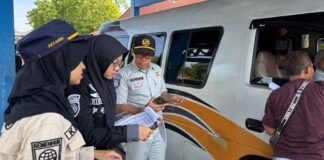 Jasa Raharja Sumbawa Tindak Lanjut Rapat FKLL dengan Kegiatan Rampcheck Bersama Mitra Rampcheck Bersama Mitra