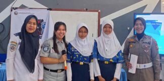Demi Generasi Sadar Lalu Lintas: Jasa Raharja Sulsel Gelar Safety Riding di SMPN 33 Makassar jasa raharja sulsel