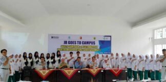 Jasa Raharja Solok Gelar “Goes To Campus” di Poltekkes Kemenkes, Edukasi Mahasiswa Soal Keselamatan dan PPGD Soal Keselamatan dan PPGD