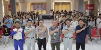 PT Jasa Raharja Gelar Safety Riding di Fakultas Ekonomi dan Bisnis Universitas Sam Ratulangi Manado Universitas Sam Ratulangi Manado