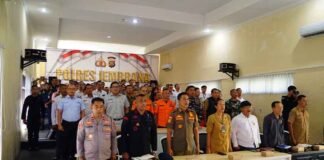 PT Jasa Raharja Bali Ikut Serta dalam Rapat Koordinasi Kesiapan Pengamanan Natal 2025 dan Tahun Baru 2026 di Polres Jembrana jasa raharja bali