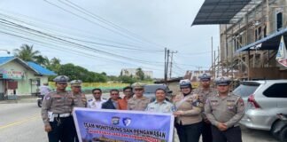 Polda Kepri dan Jasa Raharja Karimun Gelar Monitoring Titik Rawan Kecelakaan di Karimun dan Meral Jasa Raharja Kepri