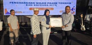PT Jasa Raharja Cabang Indramayu Raih Penghargaan dari Bupati Indramayu dari Bupati Indramayu