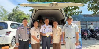 Sosialisasikan Gebyar Panutan PKB 2025, Tim Pembina Samsat Banjarmasin II Hadirkan Layanan Mobil Samsat Keliling di Dinas Perhubungan Kota Banjarmasin di Dinas Perhubungan Kota Banjarmasin