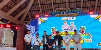 PT Jasa Raharja Kantor Wilayah Bali Ikut Serta dalam Kegiatan Safety Riding, Safety Campaign, PPGD, dan Penyerahan Bantuan Sosial di Kabupaten Jembrana di Kabupaten Jembrana