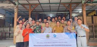 Jasa Raharja Magelang Laksanakan Giat Sosialisasi Desa Yang Masuk Daerah Rawan Kecelakaan di Kabupaten Magelang di Kabupaten Magelang