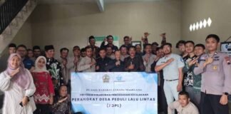 Jasa Raharja Magelang Laksanakan Giat Sosialisasi Desa Yang Masuk Daerah Rawan Kecelakaan di Kabupaten Wonosobo di Kabupaten Wonosobo