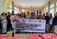 Jasa Raharja Jepara Gelar Pelatihan Pertolongan Pertama Gawat Darurat di Kecamatan Bae di Kecamatan Bae