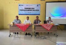 Jasa Raharja Jepara Laksanakan Kegiatan Sosialisasi Perangkat Desa Peduli Lalu Lintas (PDPL) di Kecamatan Bae Kabaputen Kudus di Kecamatan Bae Kabaputen Kudus