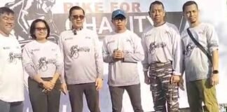 Jasa Raharja Cabang Tasikmalaya Hadiri Kegiatan IFG Fun Bike Charity 2025 di Kota Tasikmalaya di Kota Tasikmalaya