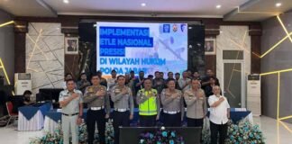 Jasa Raharja Kanwil Jawa Barat Turut dalam Kegiatan Rilis ETLE Nasional di Mapolda Jabar di Mapolda Jabar