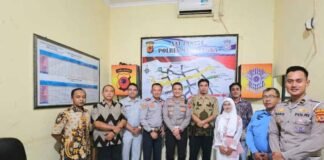 Upaya Keselamatan Lalu Lintas, Jasa Raharja Cabang Cirebon Gelar Forum Komunikasi Lalu Lintas (FKLL) di Polres Majalengka di Polres Majalengka