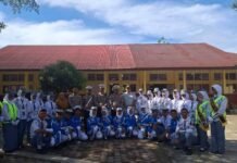 Jasa Raharja dan Satlantas Polres Solok Selatan Sosialisasikan Keselamatan Berlalu Lintas di SMAN 6 Solok Selatan di SMAN 6 Solok Selatan