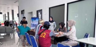 Jasa Raharja Jawa Tengah Pengobatan Gratis di Terminal Tingkir, Dukung Pencegahan Kecelakaan Lalu Lintas di Terminal Tingkir