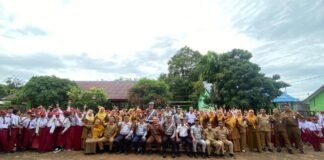 Edukasi Sejak Dini, Jasa Raharja Kalsel Ajak Siswa SDN Pabahanan Tertib Berlalu Lintas