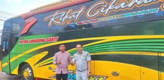 Perkuat Sinergi Dengan Pengusaha Angkutan Umum, Jasa Raharja Cabang Cirebon Kunjungi Pengusaha Otobus di Kabupaten Kuningan jasa raharja jabar