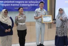 Jasa Raharja Bekasi dan Taspen Bekasi Sosialisasikan PMK 141/PMK.02/2018 Guna Tingkatkan Koordinasi Penjaminan Pelayanan Kesehatan jasa raharja jabar