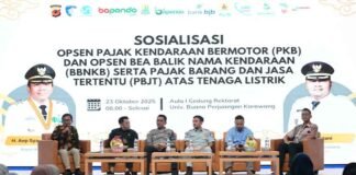 Tingkatkan Kepatuhan Pajak Kendaraan, Tim Pembina Samsat Karawang Edukasi Mahasiswa Di Universitas Buana Perjuangan jasa raharja jabar