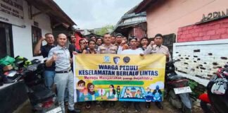 Jasa Raharja Sukabumi Gelar Sosialisasi “Warga Peduli Keselamatan Berlalu Lintas” di Wilayah Kecamatan Cibadak Kabupaten Sukabumi jasa raharja jabar
