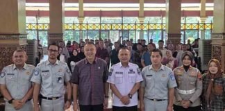 Jasa Raharja dan Polri Gelar Sosialisasi Safety Campaign Keselamatan Berlalu Lintas di Kecamatan Slawi, Kabupaten Tegal jasa raharja jateng