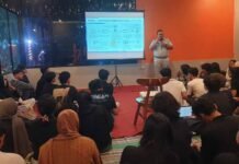 Sosialisasi Keselamatan Berlalu Lintas dalam Kegiatan First Gathering Aksi Dipo Peduli Lingkungan BEM UNDIP 2025 jasa raharja jateng