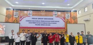 Jasa Raharja Hadiri FGD Konsultasi Publik Pembahasan Rancangan dan Penetapan Standar Pelayanan di Polres Singkawang jasa raharja kalbar