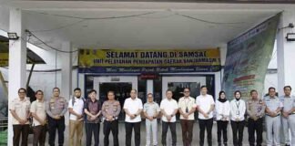 Jasa Raharja Kalsel Dukung Pengecekan Harwat Perangkat ERI Oleh Korlantas Polri Pada Samsat Banjarmasin, Banjarbaru, Martapura