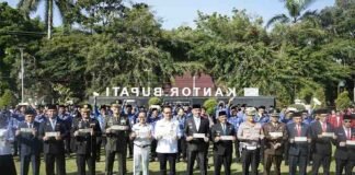 Tim Pembina Samsat Provinsi Kalimantan Selatan Hadiri Soft Launching Gebyar Panutan PKB di Kantor Bupati Tanah Laut jasa raharja kalsel