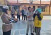 Jasa Raharja Bersama Satlantas Polres Paser Ajak Komunitas Ojek Online Melek Keselamatan jasa raharja kaltim