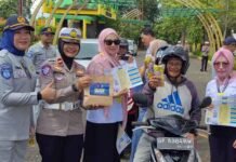 Jasa Raharja Tanjungpinang Gelar Aksi Simpatik Keselamatan Lalu Lintas di Lapangan Pamedan Tanjungpinang jasa raharja kepri