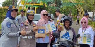 Jasa Raharja Tanjungpinang Gelar Aksi Simpatik Keselamatan Lalu Lintas di Lapangan Pamedan Tanjungpinang jasa raharja kepri