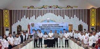Jasa Raharja Kalteng Perkuat Sinergi dalam Rapat Monitoring dan Evaluasi RAK LLAJ 2025 jasa raharja kalteng