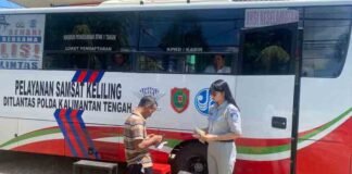 Samsat Keliling Hadir di Kelurahan Kalampangan: Wujud Sinergi untuk Tingkatkan Kepatuhan Pajak dan Kesadaran Keselamatan jasa raharja kalteng