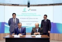 Pertamina Hulu Energi dan PETRONAS Sepakati FOA Kontrak Bagi Hasil Blok Bobara Pertamina