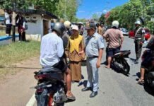 Gelar Operasi Gabungan dengan Mitra, Jasa Raharja Bima Berikan Pemahaman dan Kesadaran Bagi Masyarakat jasa raharja NTB