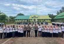 Jasa Raharja Sumbar dan Satlantas Polres Pesisir Selatan Gelar Safety Campaign Lintas di SMKN 2 Painan, Pesisir Selatan jasa raharja sumbar