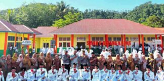 Jasa Raharja Sumbar Gandeng Polres Pesisir Selatan Edukasi Pelajar SMAN 2 Batang Kapas tentang Keselamatan Berlalu Lintas jasa raharja sumbar