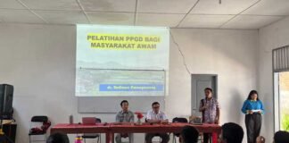 Jasa Raharja dan RS HKBP Balige Gelar Pelatihan Penanganan Gawat Darurat bagi Siswa SMA Negeri 1 Balige jasa raharja sumut